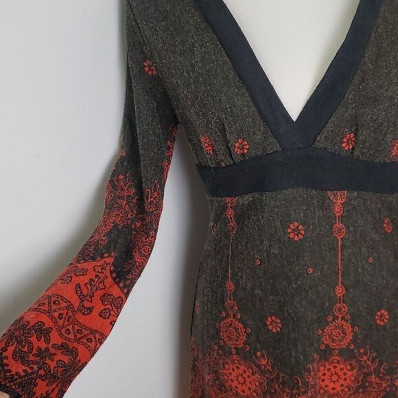 Aryeh Bohemian Printed Dress Size Medium - Picture 2 of 7